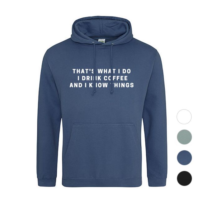 Hovedbilde Hoodie - Drink coffee - that´s what I do
