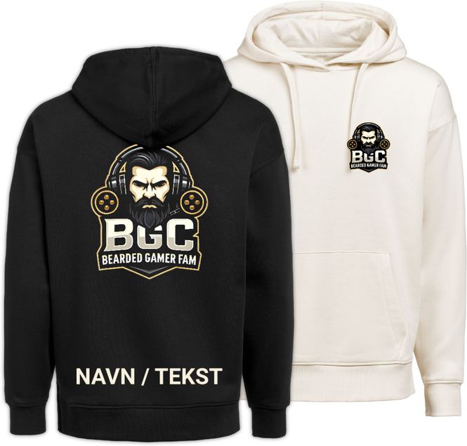 Hovedbilde UM Hoodie Loose Fit Unisex - Bearded Gamer Fam.