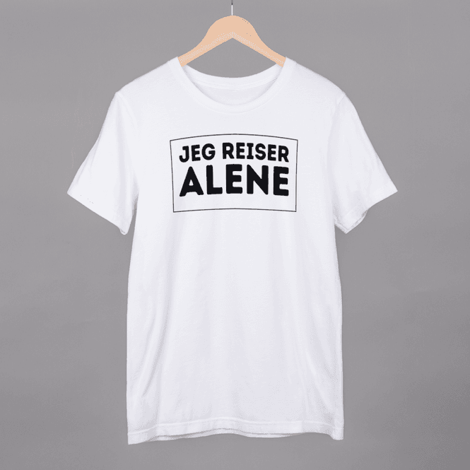 Hovedbilde T-Skjorte - Jeg reiser alene